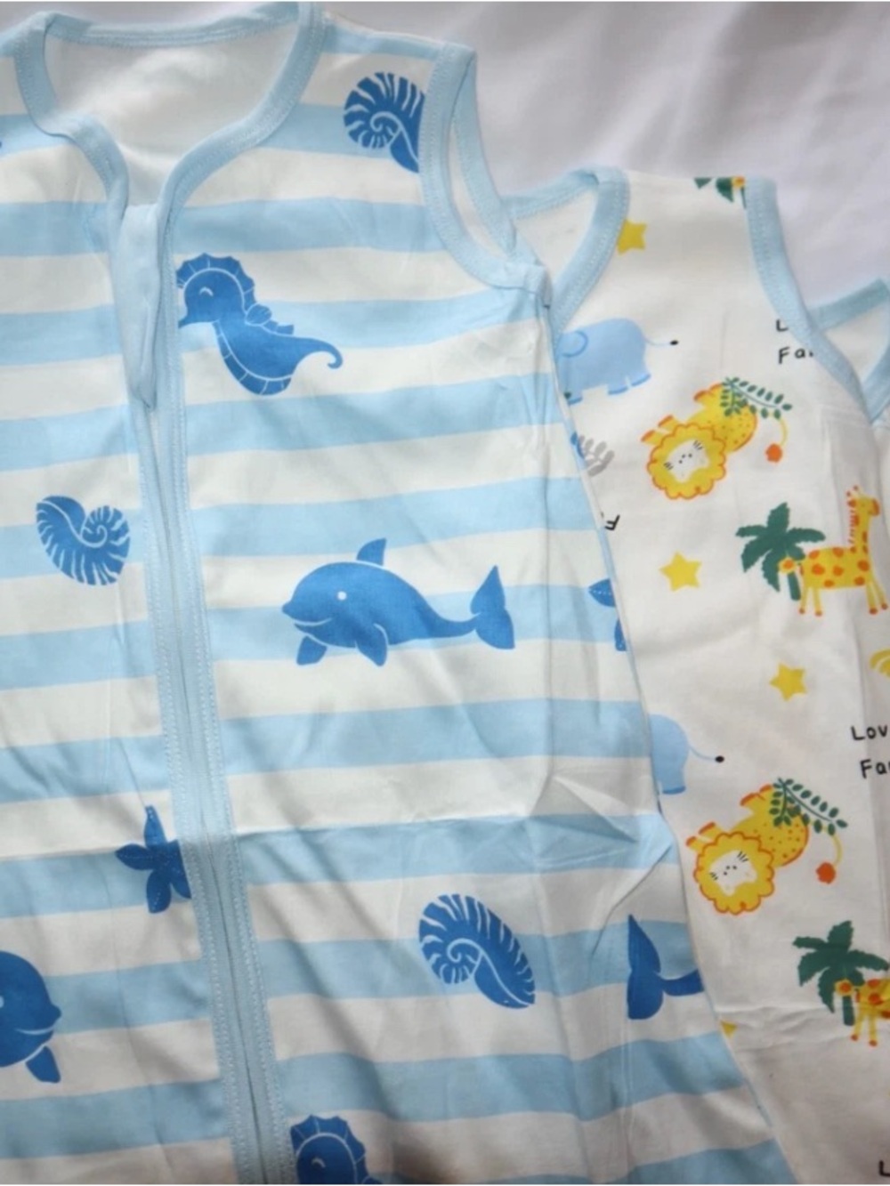 Baby sleep sacks set of 3. 0-6months